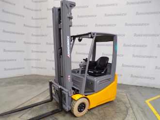 Used Forklift Truck Jungheinrich EFG 215 SP G+E 115-600 DZ Čelný vysokozdvižný vozík trojkolesový (12893190) Used Forklifts Jungheinrich Čelný vysokozdvižný vozík trojkolesový EFG 215 SP G+E 115-600 DZ (Offer 12893190)